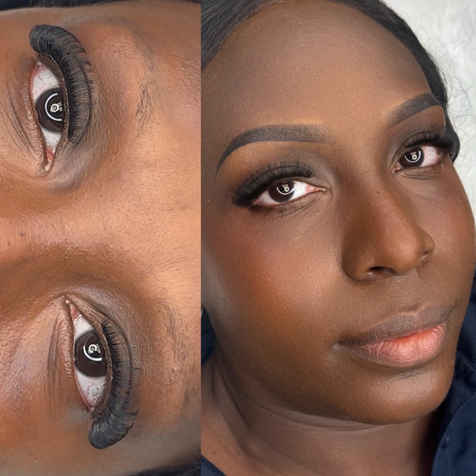 Permanent makeup before and after result 3
