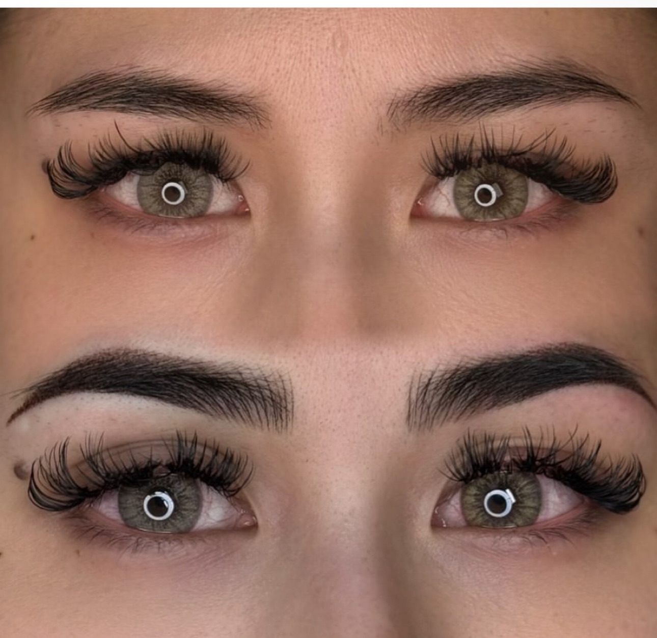 Permanent makeup before and after result 10